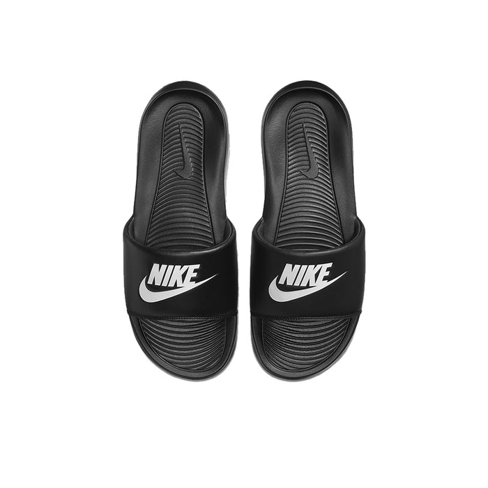 Nike SB Victori One Slides - Black/White | Underground Skate Shop