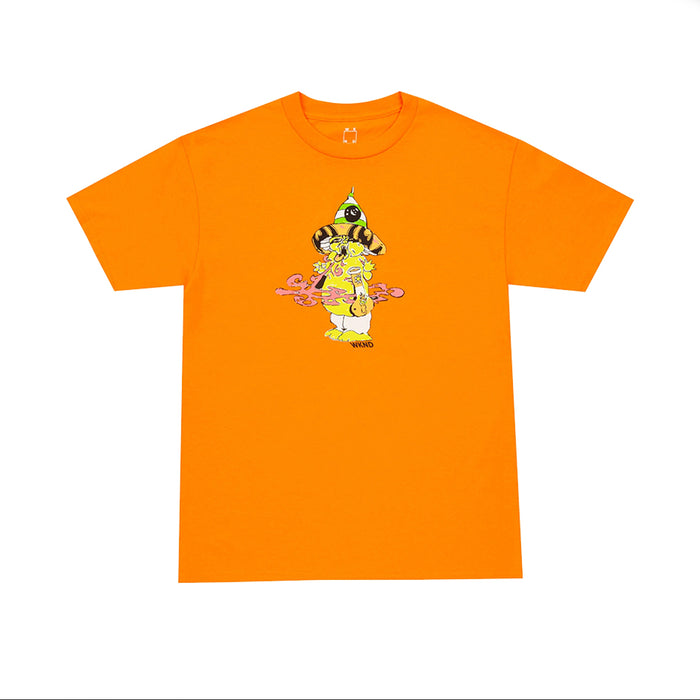 Weekend Hits T-Shirt - Orange | Underground Skate Shop